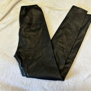 Aritzia Wilfred Free Daria Vegan Leather Leggings size XS